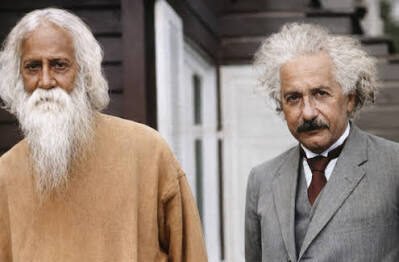 tagore einstein